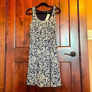 41 Hawthron Lex Textured Fit and Flare Knit Dress